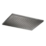 Верхний душ Almar Emotion прямоугольный 260х390, с кронштейном, PVD Brushed Gun Metal (E044082.GM) - Фото 1