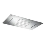 Верхний душ Almar Rectangular Temptation XXL, 2 режима, 70х38, встраиваемый, Mirror Stainless Steel (E044110.MS) - Фото 1