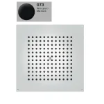 Верхний душ Bossini DREAM-CUBE для подвесного потолка 37x37сm, mat black (H38381000073016) - Фото 1
