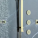 Боковой душ Bossini Tondo flat 100 мм, античная бронза (I00175000022003) - Фото 2