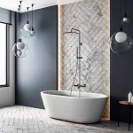 Душова система Bossini Elios Shower з термостатом, з квадратним душем, хром (L10403000030008) - Фото 2