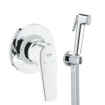 Комплект гігієнічного душу Grohe BauFlow, хром (UA11144601) - Фото 1