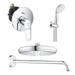 Комплект для душа Grohe BauLoop New скрытого монтажа, хром (UA2908100A) - Фото 1