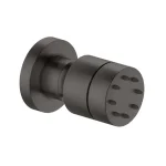 Боковой душ, Zucchetti Medameda, Brushed metal black (Z92896.C51) - Фото 1