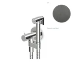 Гігієнічний душ, Zucchetti Medameda, Brushed metal black (Z93994.C51) - Фото 1
