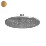 Верхний душ Zucchetti Helm d 220 мм, Brushed Gold PVD (Z94261.XP41) - Фото 1