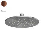 Верхний душ Zucchetti Helm d 220 мм, Brushed Cooper PVD (Z94261.XP91) - Фото 1