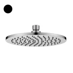 Верхній душ Zucchetti Isyfresh 20 см, Metal Black (Z94265.C50) - Фото 1