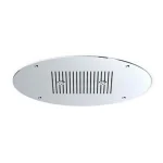 Верхний душ Zucchetti Helm d 600 мм, Brushed Stainless Steel (Z94281.X) - Фото 1
