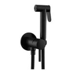 Гигиенический душ  Paffoni Tweet Round Mix , черный (ZDUP110NO) - Фото 1