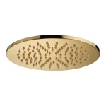 Верхний душ Paffoni Light Master круглый 225 мм, Honey Gold (ZSOF074HG) - Фото 1