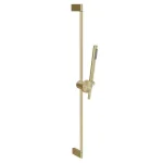 Штанга з ручним душем Gessi Origini, Bruched Brass PVD (66145727) - Фото 1