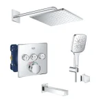 Комплект для душа/ванны Grohe Grohtherm Smartcontrol, хром (UA26405SC2) - Фото 1