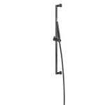 Штанга Gessi Inciso з душовою лійкою, Black Metal Bruched PVD (58145707) - Фото 1