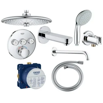 Комплект для душа Grohe Grohtherm Smartcontrol с Euphoria… - Фото №1