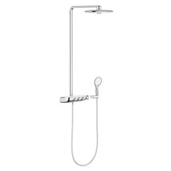 Душевая система с термостатом для настенного монтажа Grohe Rainshower System SmartControl 360 (26250LS0)