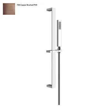 Комплект для душа Gessi Rettangolo, Copper Bruched… - Фото №1