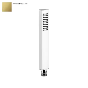Ручний душ Gessi Rettangolo, Bruched Brass PVD (20154727) - Фото №1