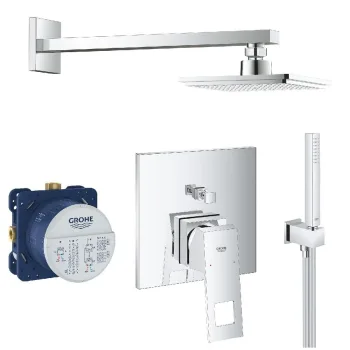 Комплект для душа Grohe Eurocube с Euphoria Cube 152,… - Фото №1