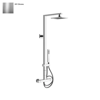 Душова система Gessi Rettangolo, термостат, настінна,… - Фото №1