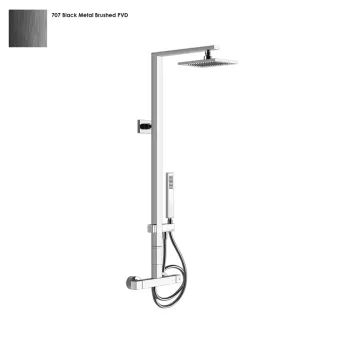 Душова система Gessi Rettangolo, термостат, настінна,… - Фото №1
