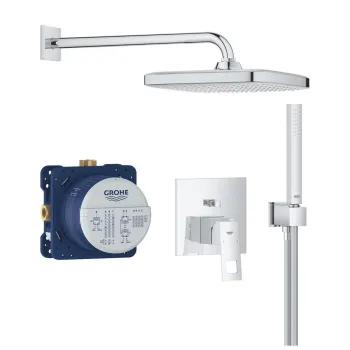 Душевая система скрытого монтажа Grohe Eurocube, хром… - Фото №1