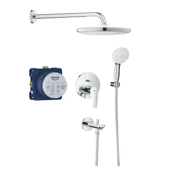 Душевая система скрытого монтажа Grohe Bauedge с Tempesta… - Фото №1