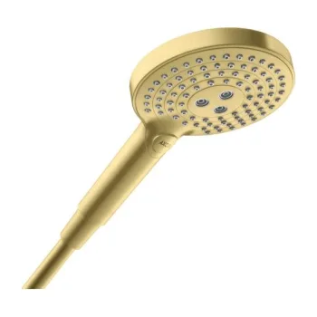 Ручний душ AXOR 120 3jet, Brushed Brass (26050950) - Фото №1