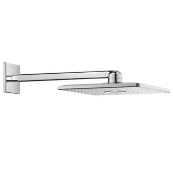 Верхній душ Grohe Rainshower 310 SmartActive Cube з душовим кронштейном, 2 режими, хром