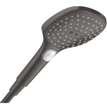 Ручной душ Hansgrohe Raindance Select E 120 3jet, brushed black (26520340)