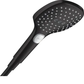 Ручной душ Hansgrohe Raindance Select E 120 3jet, matt black (26520670)
