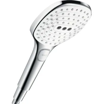 Ручний душ Hansgrohe Raindance Select E 120 3jet EcoSmart 9л / хв, білий / хром (26521400)