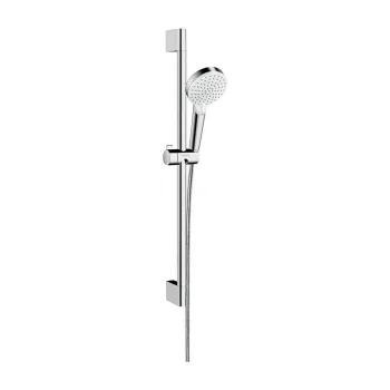 Душовий набір Hansgrohe Crometta Vario, білий / хром… - Фото №1