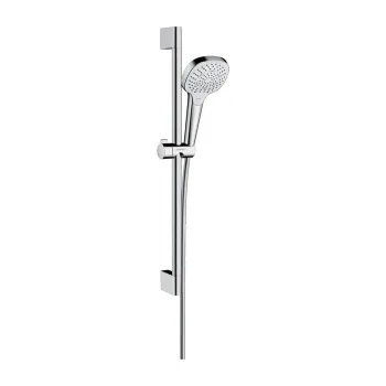 Душевой набор Hansgrohe Croma Select E Multi, белый/хром… - Фото №1