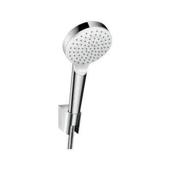Душевой набор Hansgrohe Crometta 100 1Jet 125, белый/хром… - Фото №1