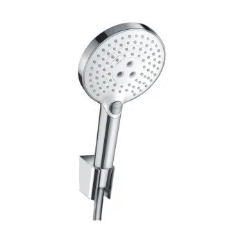 Душевой набор Hansgrohe Raindance Select S 120 3jet, хром/белый (26721400)
