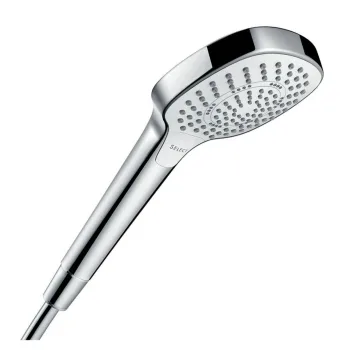 Ручной душ Hansgrohe Croma Select E Multi EcoSmart 9 л/мин, белый/хром (26811400)