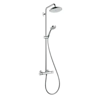 Душова система Hansgrohe Croma 220 1jet Showerpipe… - Фото №1