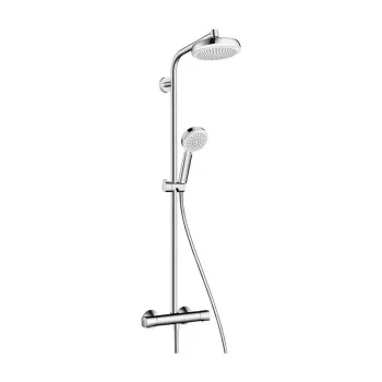 Душевая система Hansgrohe Crometta 160 1jet Showerpipe… - Фото №1