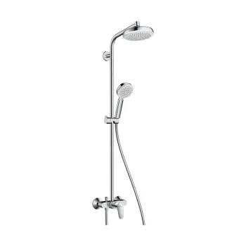 Душевая система Hansgrohe Crometta 160 1jet Showerpipe… - Фото №1