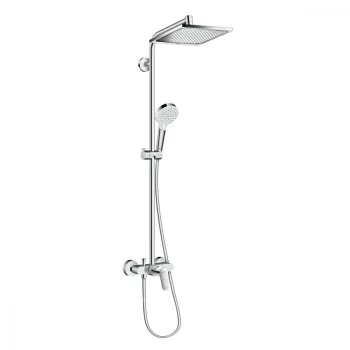 Душевая система Hansgrohe Crometta E Showerpipe 240… - Фото №1
