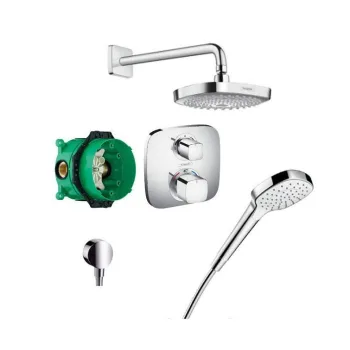 Душевая система Hansgrohe Croma Select E / Ecostat E 8в1, хром (27294000)