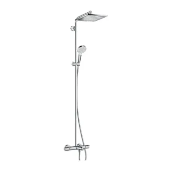 Душевая система Hansgrohe Crometta E Showerpipe 240… - Фото №1