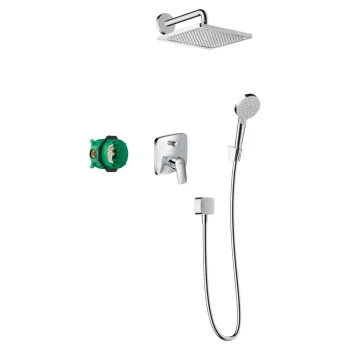 Душевая система Hansgrohe Crometta E 240 1jet Logis… - Фото №1