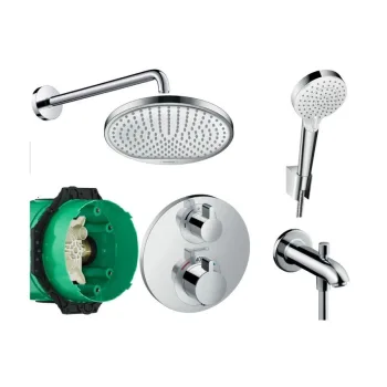 Комплект скрытого монтажа для ванны Hansgrohe Ecostat… - Фото №1