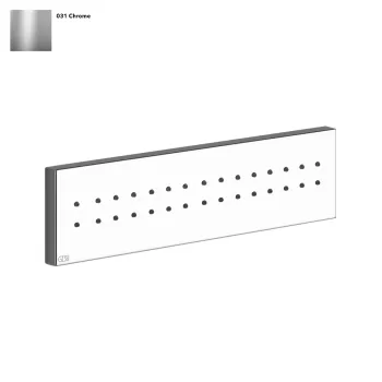 Боковая форсунка Gessi Rettangolo, Chrome (32975031) - Фото №1