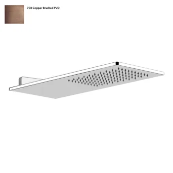 Душевая лейка Gessi Rettangolo, настенная, Copper… - Фото №1