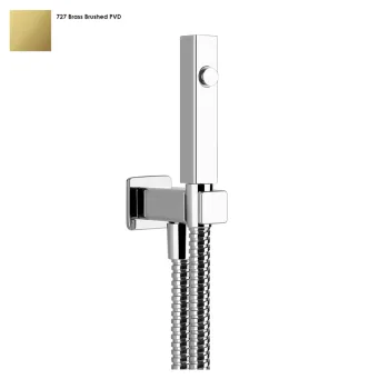 Гидроершик Gessi Rettangolo настенный, Bruched Brass… - Фото №1