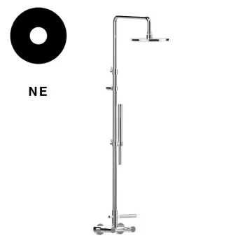 Душевая система Bongio Aqua, Nero Matt (40537NENE0D0R) - Фото №1