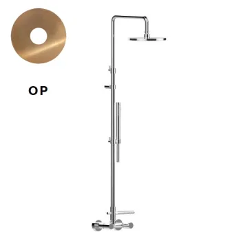 Душевая система Bongio Aqua, Brushed Gold (40537OPOP0D0R) - Фото №1